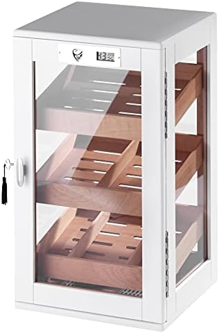 GERMANUS Armario humidor 22, color blanc...