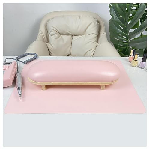 ネイルアームレスト枕とマット、プロ仕様のマイクロファイバーレザーネイルハンドレストスタンドアームレスト、アクリルネイル用クッションハンドホルダー、マニキュアサロンでの使用(G)