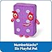 hand2mind Numberblock Six Playful Pal, Plush Figure Toys, Numbers for Toddlers, Cute Stuffies, Preschool Math Learning Toys, Stuffed Animal, Small Plushies, Counting Blocks, Birthday Gifts for Kids