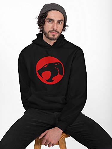 Blusa Moletom Casaco Thundercats Unissex Preto