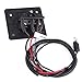 10L0L Golf Cart 48V Charger Receptacle for EZGO RXV & TXT, OEM# 602529 613304