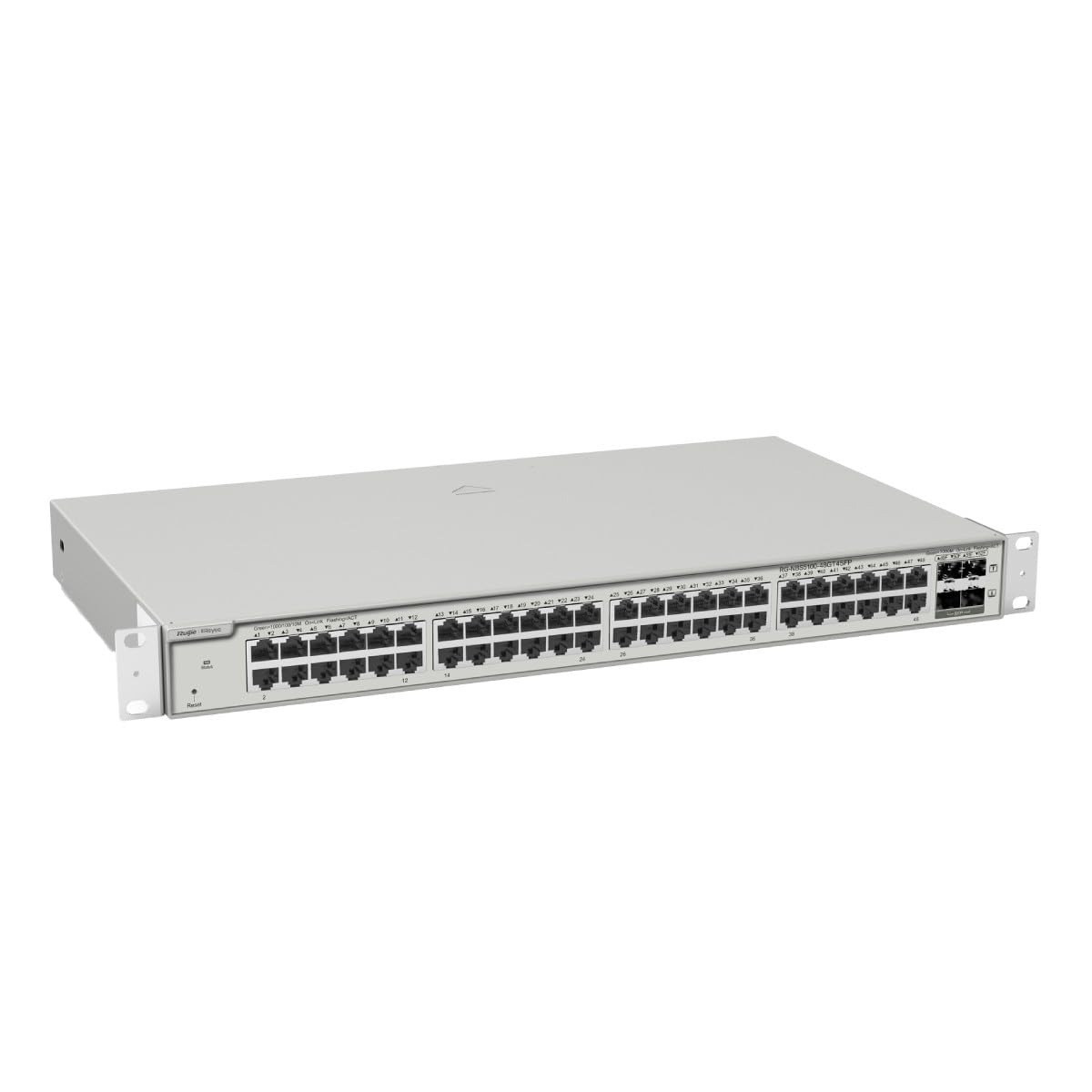 REYEE 48 Ports Gigabit L2+ Managed Switch, 48 Gigabit RJ45 Ports, 4 Ports SFP, 19 Pouces Rack-mountable S Marque