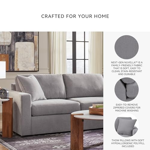 Image of Signature Design by Ashley 6 Piece Modular Sectional Sofa with Console