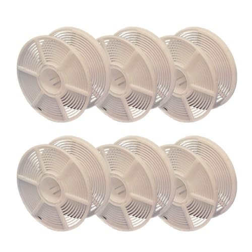 Paterson Photographic Auto-Load Reel juego de 6 espirales duraderas para revelado de película gris