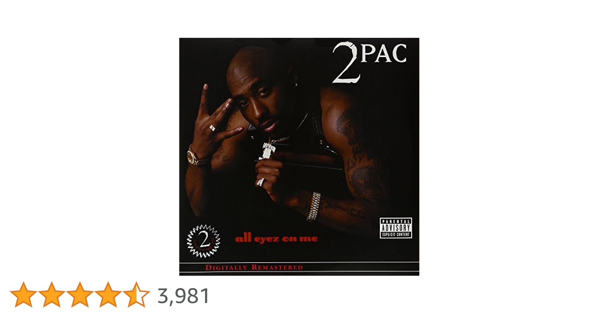 All Eyez On Me (Lp): Tupac: Amazon.ca: Music