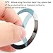 10 Pieces Wireless Charger Universal Metal Rings with Sticker, 2 Colors Ultra Thin Metal Rings Compatible with Magnetic MagSafe Wireless Charger Car Charger on Most Smartphone, No Magnet