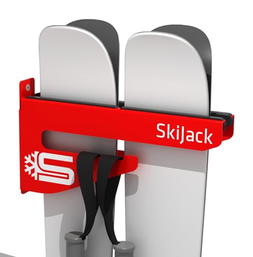 Skijack Unisex - Adult Ski Rack Wallmount, Red, Normal - Image 3