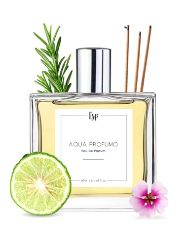 Image of EM5 Aqua Profumo Perfume for Men | Eau de Parfum Spray | Amber Marine Fresh Spicy Fragrance | Luxury Gift for Him
