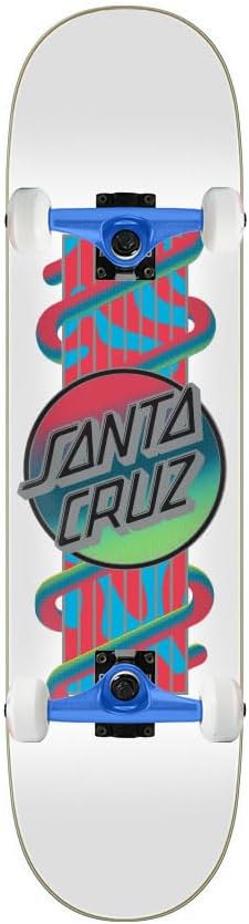 Santa Cruz - Conjunto de monopatín eléctrico Lava Dot VX 8.0 x 31.6 pulgadas, completo