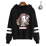 Demon Slayer Hoodie Kids Men Women Kimetsu no Yaiba Anime Pullover Unisex Nezuko Tanjiro, Free...