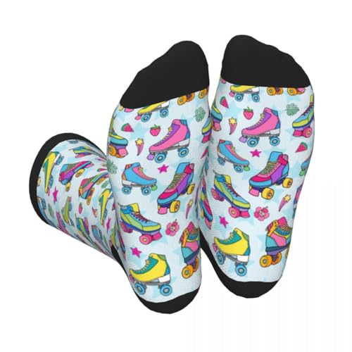 Image of Men Women Casual Cool Cute Crazy Funny Athletic Sport Novelty Graphic Crew Socks