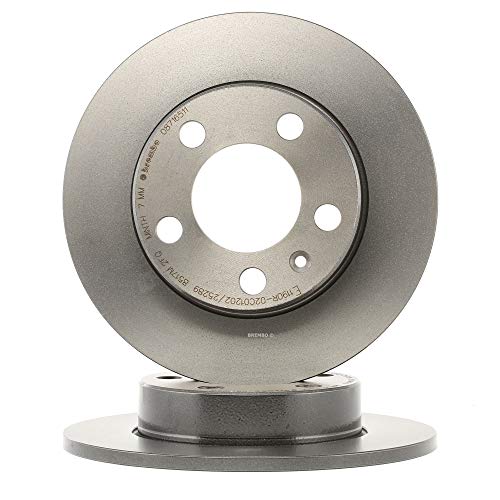 BREMBO 08.7165.11 Bremsscheibe Scheibenbremsen, Bremsscheiben (x2