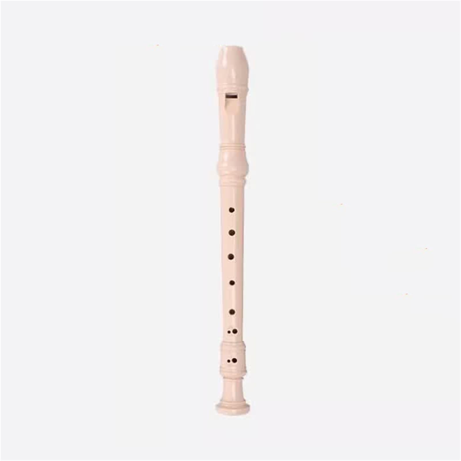 Profesjonalny Flet Prosty Altowy W Stylu Angielskim (tonacja C) 8 otworowy Instrument Dęty Flety Proste Dla Początkujących(White)