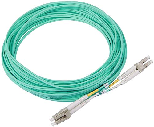 OM3 LC to LC Duplex Fiber Optic Cable, Patch Cord, Multimode Jumper, 50-meter(164ft), OM3 LC-LC, 50m(164ft) - Image 3