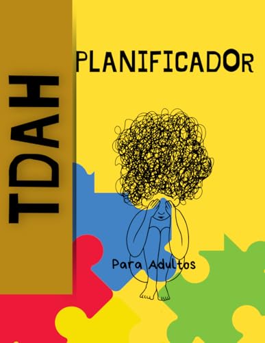 Planificador TDAH para Adultos Diario Semanal Mensual| Control de Energía Emociones| Seguimiento de Tareas: Mejoramiento de rutina y hábitos| Control ... Organización de Tareas| Refuerzos Positivos