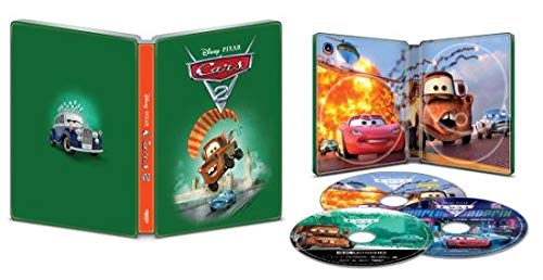 Disney Pixar Cars 2 4K Ultra HD Steelbook Limited