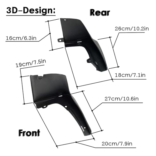 Garde-boue de course pour Tesla Model S : protection optimale des bas de caisse - 6