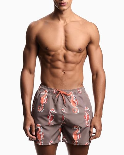 Emporio Armani Men's Nautical Print 4" Swim Trunk2