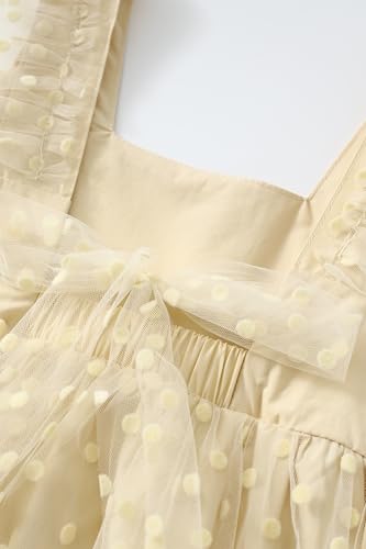 Toddler Tutu Dress Girls Mesh Tulle Dresses Cute Tie Back Party Cake Princess Dress 1-8Y4