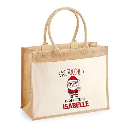 Cabas de course humour Isabelle pour simplifier le shopping de Noël