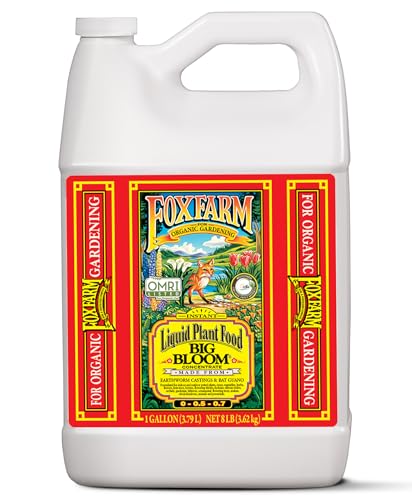FoxFarm - Big Bloom Plant Food, Liquid Fertilizer Concentrate for Flowers, Fr...