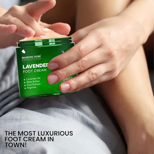 Majestic Pure FOOTCREAMLAVENDEROIL8OZ Lavender Oil Foot Cream thumb #3
