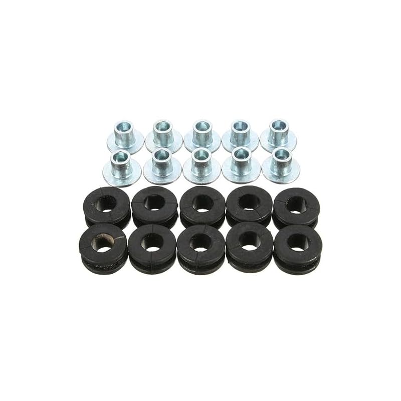 Elarco-10Pcs-Motorcycle-Rubber-Grommets-Bolt-Kit-For-Honda-Yamaha-Suzuki-Fairings 41sarjqf5hl. sl500 . ss800