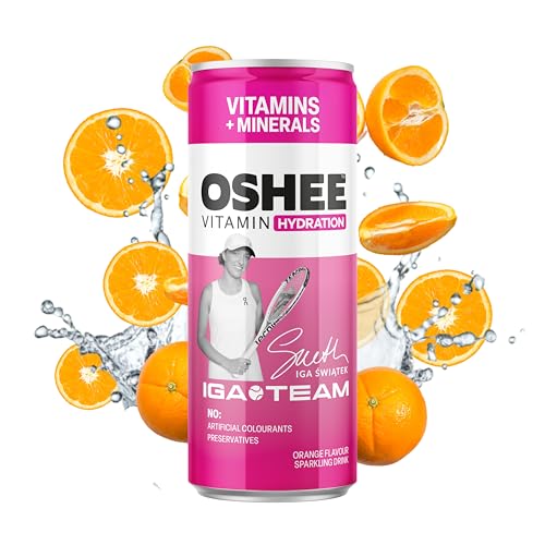 Oshee Vitamin Energy Formula 250ml Vitamins + Minerals (Pack of 6) - Orange flavour sperkling drink with addition of vitamins and minerals. - Multipack