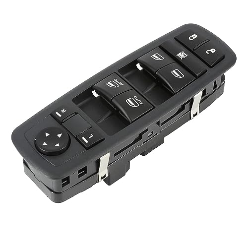 Front Driver Side Power Master Control Window Switch Compatible for 2009-2012 Dodge Ram 1500 2500 3500 OE Replace # 4602863AD 4602863AB 4602863AC 901-473 - Thumbnail 7