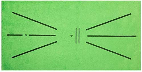 HAIQUAN Golf Training mat, Mini Golf Practice Training Aid Rug for Swing Detection Batting, Game & Gift for Home Office