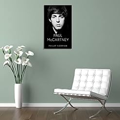 Paul McCartney Poster sur toile Motif chanceur rock 50 x 75 cm - Les Beatles, Paul McCartney, John Lennon, RIngo Starr, George Harrison Paul McCartney Poster sur toile Motif chanceur rock 50 x 75 cm – Image 5