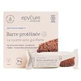 EPYCURE - Barre Protéinée Végétale Choco-Noisette - 15g de...