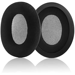 Hyperx Cloud Ii Auriculares Gaming Yizhet Almohadillas Auriculares Compatible con Kingston HyperX Cloud II Gaming Cascos Almohadillas de Repuesto Espuma Viscoelástica para Kingston HyperX Cloud 2 (1 Par, Negro)