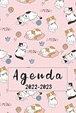 agenda gatos 2018  Agenda 2022 2023: Planificador con vista de la Semana de Siete días por página con Calendario, Regalo para los Amantes de los Gatos y los Animales
