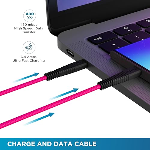 Image of URBN 10,000mAh Ultra Link Power Bank - Blue with Type C to Type C Cable