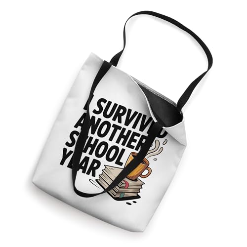 Bolso tote para maestro I Survived Another School Year miniatura 2