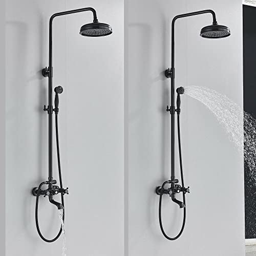 Système de douche 8 pouces anti-calcaire pour rénover sa salle de bain