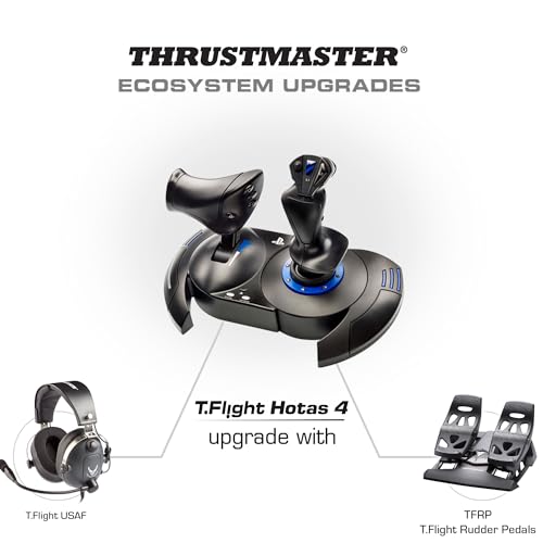 T.Flight Hotas 4 - Joystick and Throttle for PS5 / PS4 / PC - Controller - Immagine 6