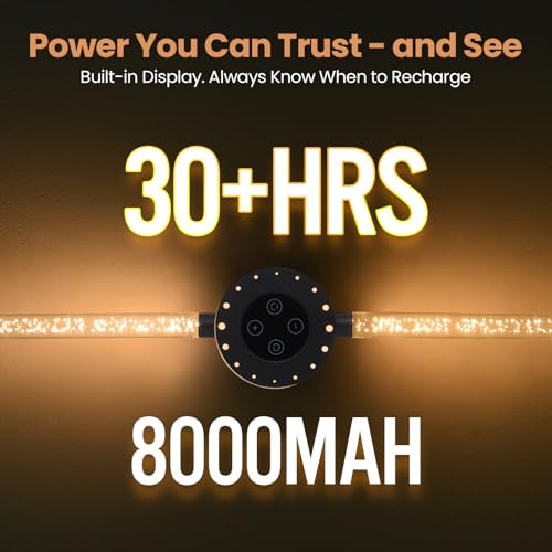 Image of Wireless Wall Sconces Set of 2, Black Battery Operated Wall Lamps with 8000mAh Battery, Rechargeable Dimmable LED Wall Lights, Touch /Remote Control, 360Rotate, 22.5 Inch