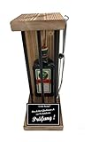 bestandenen Prüfung Geschenk | Jägermeister Geschenke | Eiserne Reserve Black Edition incl. Säge | Alkohol Geschenke lustig Text s/w Herzlichen Glückwunsch zur bestandenen Prüfung