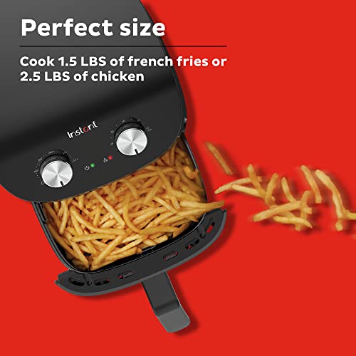 Instant Essentials 4Qt Air Fryer Oven, From The Makers Of Instant Pot With Evencrisp Technology, Nonstick And Dishwasher-Safe Basket, Fast Cooking, Easy-To-Use, Includes Free App With Over 100 Recipes #TOP5