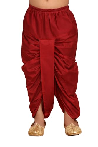 Image of BABA AND BABY Boys Cotton Dhoti Pant Ready-to-Wear Traditional Ethnic Wear for Kids