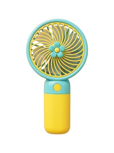 Image of Portable Mini Hand Fan| LED Glow| 3 Speed Mode| Type-C Fast Charging| Mobile Stand| Mini Fan| Travel, Home, Kids & Office Use (Pack Of 1 (Any 1 Color Set))