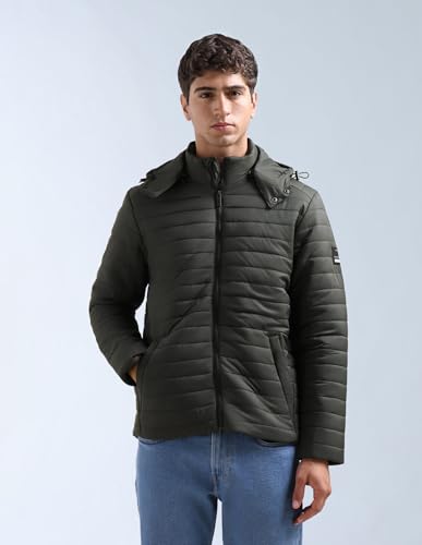 Image of Flying Machine Corp Slay Puffer Hooded Jacket