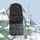 Baby Fußsack Kinderwagen, SilverChry Babyschale Einlage, Babyschale Regenschutz, Decke Kinderwagen, Fusssack, Fußsack für Autositze, Schlafsack-einlage, Winter Fußsack für Kinderwagen Buggy (Schwarz)