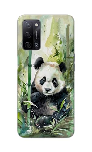 Image of Printed Hard Back Cover for Oppo A55 5G Back Cover (Panda -J1) -190724(EA)