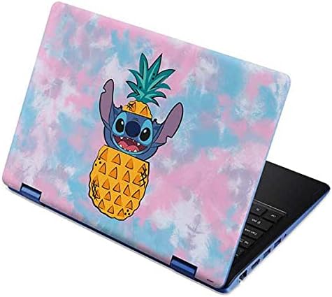 Skinit Decal Laptop Skin Compatible with Aspire R11 11.6in - Officially Licensed Disney Lilo and Stitch Stitch and Angel Design