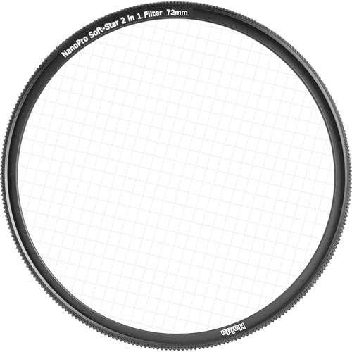Filtro de vidrio óptico Haida Nanopro Soft Star HD4809 de alta fidelidad 72mm