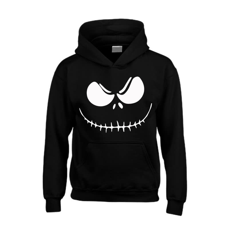 Sweat à capuche d'Halloween Jack Edward Sinclair pour adultes à motif de visage de squelette