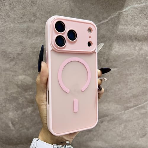 RNOZX For iPhone17 Pro Max�p�}�b�g�}�O�l�b�g�����������C�����X�[�d�Ή��X�}�z�P�[�X�iFor iPhone17 Pro Max�p/�s���N�j